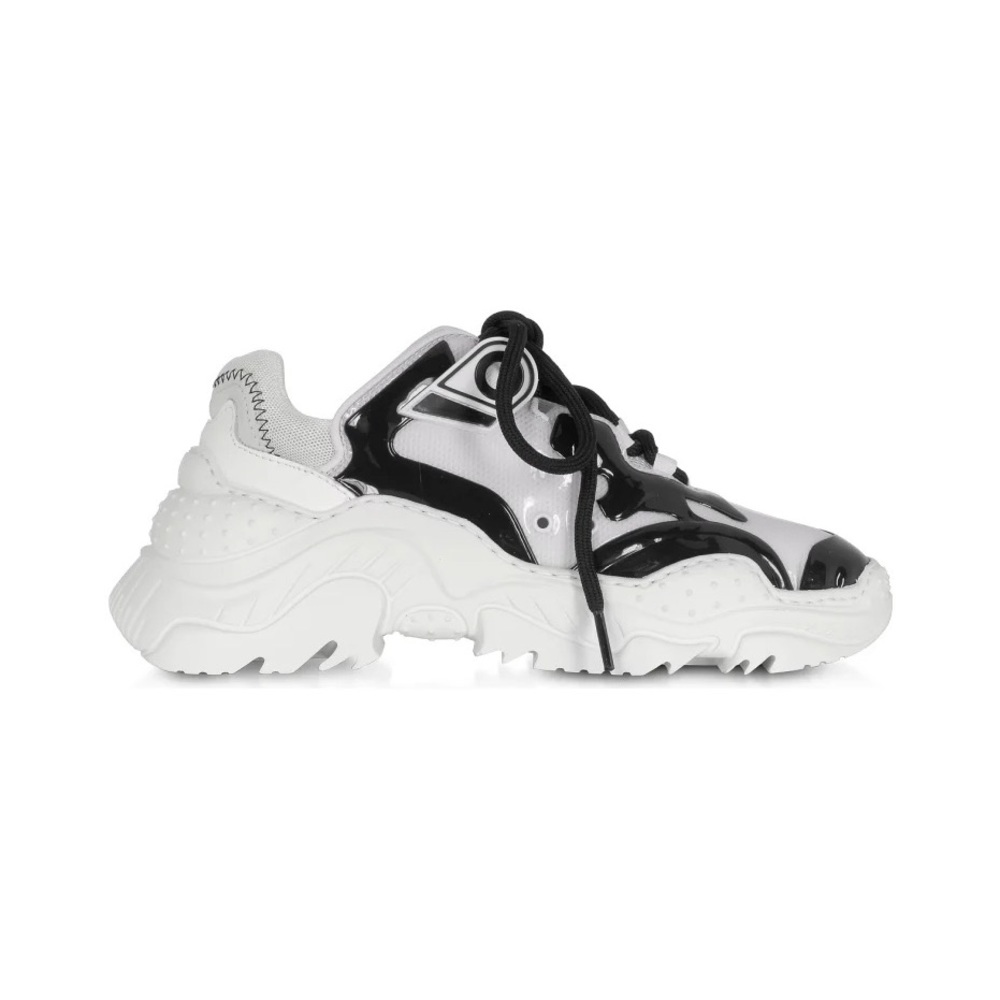 N°21 billy sneakers black and white pvc